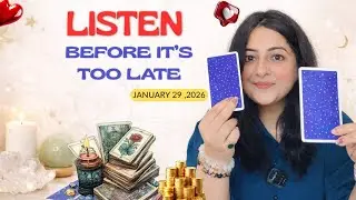 29 January Daily Tarot Reading |, Inner Voice & Suppression | Love & Career Zodiac Guidance