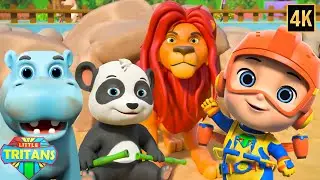 Learn Animals + Zoo Song & Cartoon Video for Kids