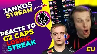 G2 Jankos Reacts to G2 Caps INTING in SoloQ 😱