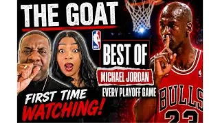 First Time Watching Best of Michael Jordan's Playoff Games - Jordan Vault (Reaction) Blown Away!!