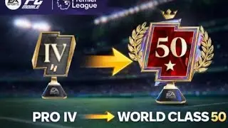 pushing from pro 5 to world class 50 division rival matches in FC mobile gameplay
