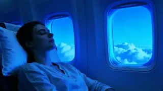 Plane Engine Sound for Sleeping with Continuous Airplane Noise and Peaceful Cabin Ambience
