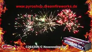 Klasek C2642N/C, Verbundfeuerwerk Klasek, Neverending Sky