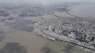 Drone footage of the vibrant city of Lagos, Nigeria