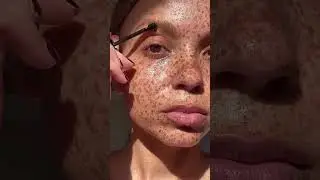 Coral wears Brow Tint in shade Medium Brown.