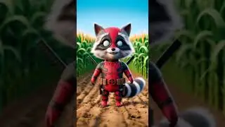 Superhero but Raccoon (Marvel&DC)#avengers#superherovibes #shorts