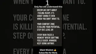 6 Life lessons - Must Watch #lifelessons #lifemotivation #determination #decision #decipline #qoutes