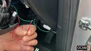 Central Locking Module Installation for OCAM Powerfold Towing Mirrors, for Ford Ranger PX PXII PXIII