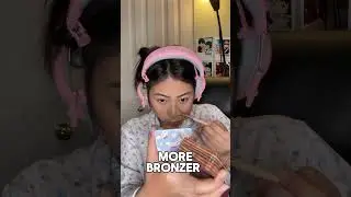 trying Madison beer&rsquo;s makeup #lagirlmakeup #makeuptutorial #madisonbeermakeup #makeup