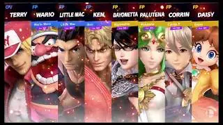 Super Smash Bros Ultimate Amiibo Fights   Terry Request #249 Boys vs Girls Hammer Battle