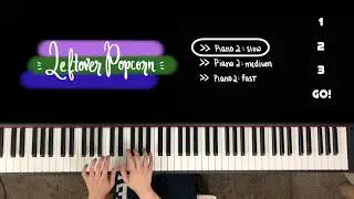 LEFTOVER POPCORN (w duet play-along), Faber Level 2A