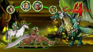 Can You Beat Epic War 4 using ONLY the GREEN UNIT PATH?