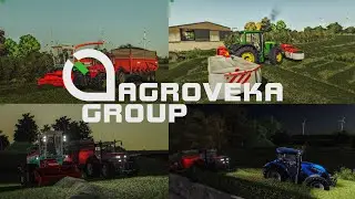 AgrovekaGroup | Making Silage #1 |  Farming Simulator 2022 (Multiplayer)