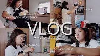 VLOG: balancing life, showing what i really feel, food | Megen Ang