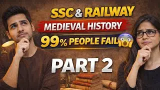 SSC & Railway Medieval History Answer 😱 | 10 GK MCQ Solution | 99% People FAIL ❌