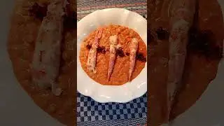 Sardinian Fregola Gmbero||Small Pasta With Prawn Bisque Plating||italianfood