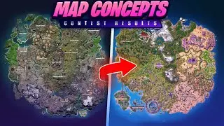 Recopilaci&oacute;n de conceptos de mapas de Fortnite: Cap&iacute;tulo 7 Temporada 2, Cap&iacute;tulo 2 Temporada 9, m...