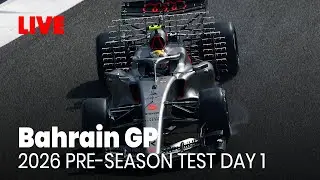 F1 Bahrain Grand Prix PRE-SEASON TEST DAY 1 2026 | Live