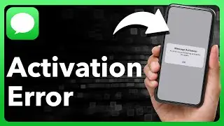 How To Fix iMessage Activation Error