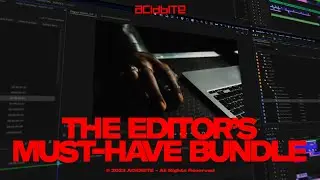 All you need to start editing right away!