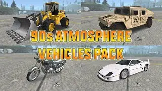 90s Atmosphere Vehicles Pack Reborn 3 | GTA San Andreas Mods