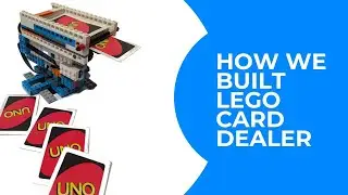 Lego Boost Card Dealer &ndash; Playing UNO with Our Custom Build!🚀🃏