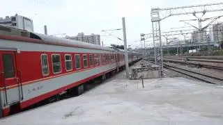 深圳東首天營業，豬頭牽引K55/6首發。