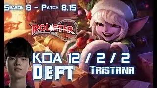 KT Deft TRISTANA vs KAI'SA ADC - Patch 8.15 KR Ranked