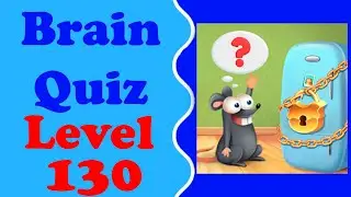 Brain quiz tricky puzzle Walkthrough level 130