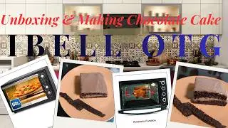 ibell electric oven 50L unboxing & making first chocolate cake #goan #goa #ibell #oven #unboxing