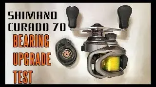 Керамические подшипники за 10 долларов против стандартных. Часть 3: SHIMANO CURADO 70 &mdash; катушка з...