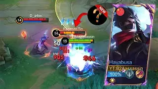 HAYAYBUSA BEST DAMAGE BUILD CARRY TEAM.🔥