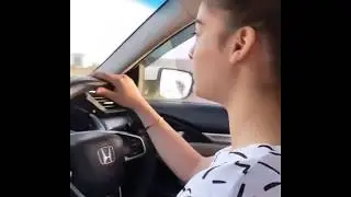 #Minal #khan #first #time #driving #i #am #so #happy😍😍🤗