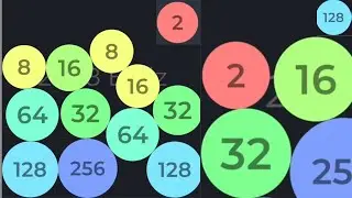 2048 Ballz  Walkthrough Gameplay #gameparkarea #2048game