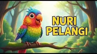Nuri Pelangi Bernyanyi | Lagu Anak Hewan Warna-Warni | Kids Songs Indonesia