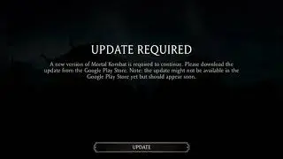 MK mobile. Update 3.4.1 not working.  Game deleted. The latest update Oct 2021 problem.