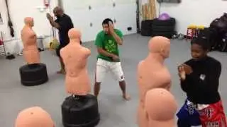 Yaw-Yan Fervilleon Combo Drill: Paniko Patalikod Pataas, Halibas, Hambalos