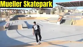 New Skatepark In Austin Texas | Mueller Skatepark