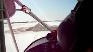 1 wheel crosswind landing