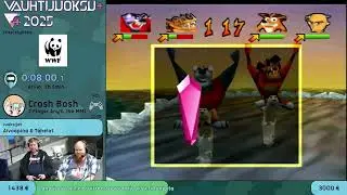 Crash Bash, 2 Player Any% (No MM) - Vauhtijuoksu+ 2025