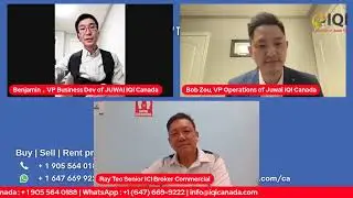 Juwai IQI Canada's GTA East Expansion Launch - Bob Zou and Ray Teo