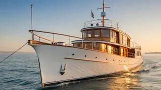 Vosper Thornycroft White Ladye 1930-х годов &mdash; самая элегантная классическая моторная яхта из когд...