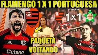 GLOBO ESPORTE RJ DE HOJE: NOT&Iacute;CIAS DO FLAMENGO HJ | FLA EMPATA COM PORTUGUESA NO CARIOC&Atilde;O | PAQUET&Aacute;?