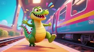 Crocodile Dance Party &ndash; Train Cha Cha Song!