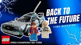 LEGO Back to the Future Time Machine 77256 Review #lego #backtothefuture #speedchampions #afol