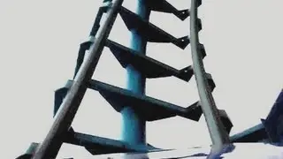 Boomerang Front Seat POV roller coaster - Six Flags La Ronde