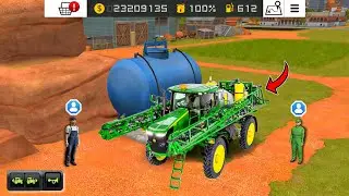 FS 18 Новая тракторная машина для внесения удобрений John Deere — многопользовательская игра | Fa...