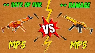 DOUBLE DAMAGE MP5 VS DOUBLE RATE OF FIRE MP5 // WHO IS BEST MP5 SKIN // MP5 GUN SKIN FULL DETAILS
