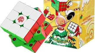 Gan Christmas Cube Unboxing (ASMR)