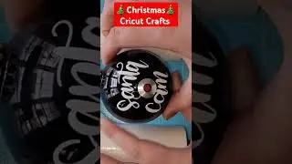 Christmas Cricut Crafts: Santa Cam Ornaments #cricut #christmas